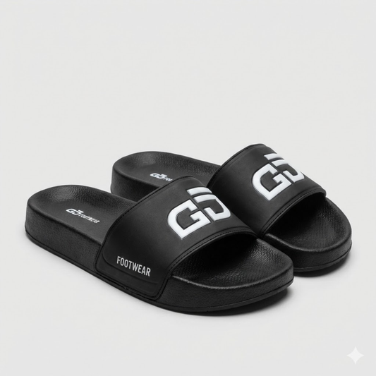Chinelo Slide Casual Preto GD 01