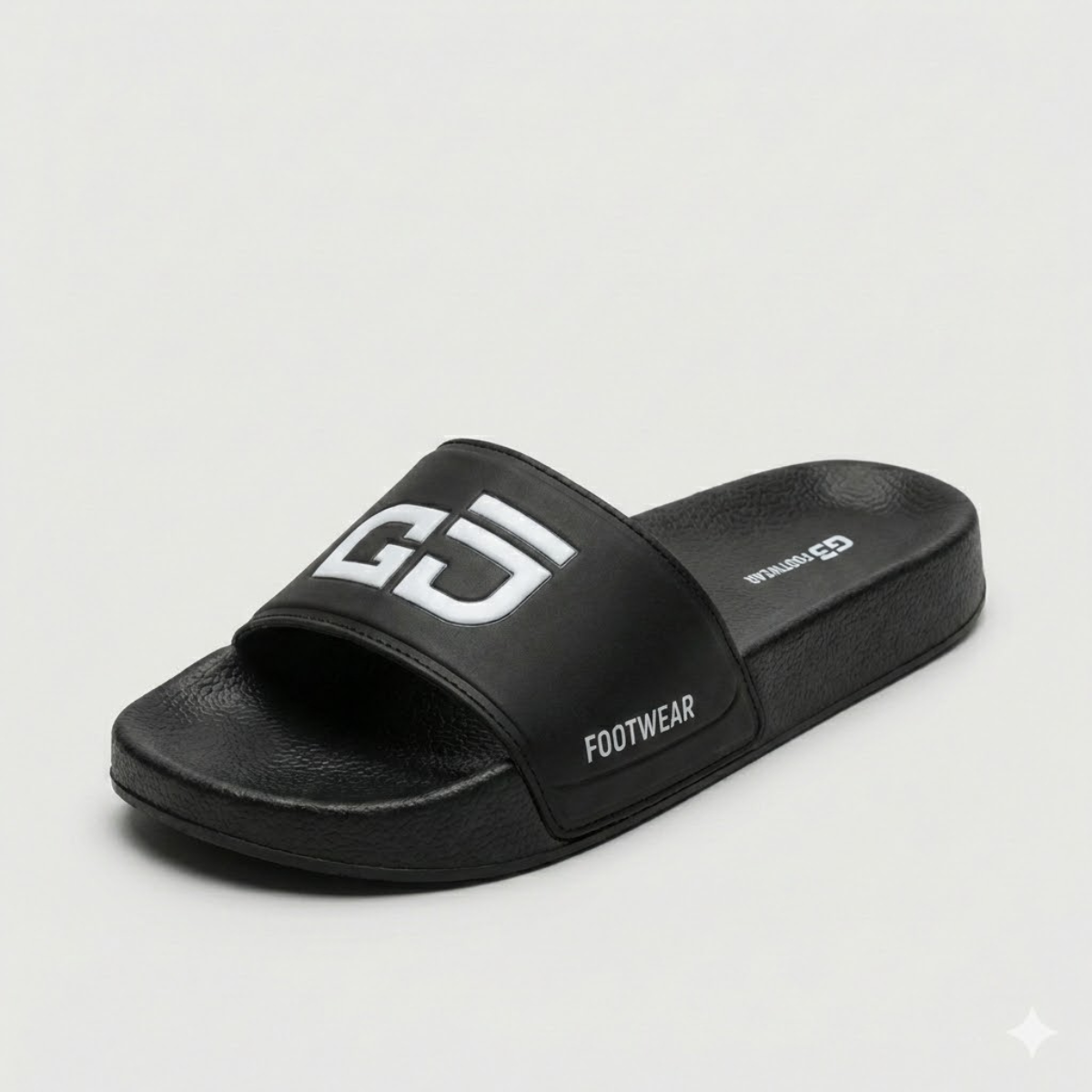 Chinelo Slide Casual Preto GD 01