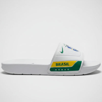 Chinelo Slide Torcedor do Hexa - Amarelo + 3 Brindes Exclusivos